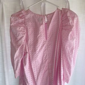 Light Pink 3/4 length blouse